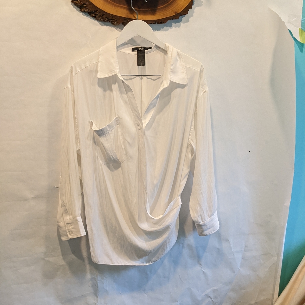 Smythe White Blouse